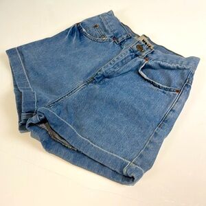 TopShop High Waist Mom Jean Shorts Size 26